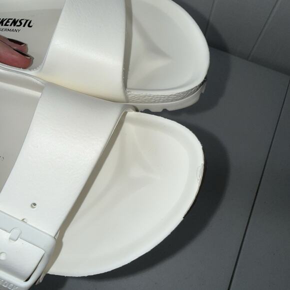 Birkenstock Women’s Arizona Eva Eggshell White Size 39 - Picture 5 of 6